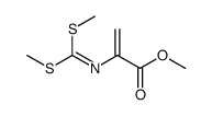 methyl 2-[bis(methylsulfanyl)methylideneamino]prop-2-enoate结构式