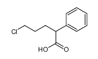 (3-Chloropropyl)phenyl acetic acid Structure