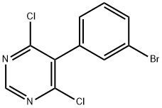 Pyrimidine, 5-(3-bromophenyl)-4,6-dichloro-图片