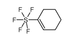 Cyclohexenyl-schwefelpentafluorid结构式