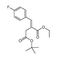 1-Ethyl 4-(2-methyl-2-propanyl) (2E)-2-(4-fluorobenzylidene)succi nate结构式