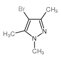 4-Bromo-1,3,5-Trimethyl-1H-Pyrazole Structure