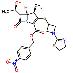 替比培南缩合物结构式