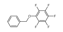 benzyl pentafluorophenyl ether Structure