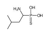 1-dihydroxyphosphinothioyl-3-methylbutan-1-amine Structure