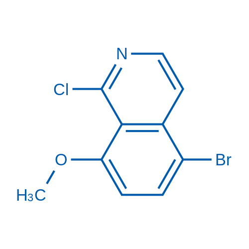 5-Bromo-1-chloro-8-methoxyisoquinoline picture