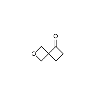 2-氧杂螺[3.3]庚-5-酮结构式