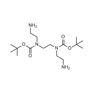 二叔丁基乙烷-1,2-二烷基双((2-氨基乙基)氨基甲酸酯)图片