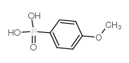 4-methoxyphenylphosphonic acid Structure