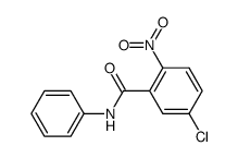 5-chloro-2-nitro-N-phenylbenzamide结构式