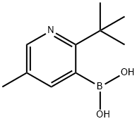 5-Methyl-2-(tert-butyl)pyridine-3-boronic acid picture