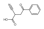 2-cyano-4-oxo-4-phenyl-butyric acid Structure