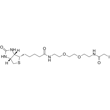 Biotin-PEG2-C2-iodoacetamide picture