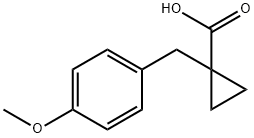 1-[(4-methoxyphenyl)methyl]-cyclopropanecarboxylic acid图片