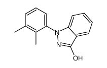 3-Hydroxy-1-(2,3-dimethylphenyl)-1H-indazole结构式