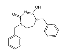 1,5-dibenzyl-1,3,5-triazepane-2,4-dione结构式