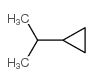 Cyclopropane, (1-methylethyl)-结构式