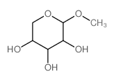 a-D-Arabinopyranoside, methyl结构式