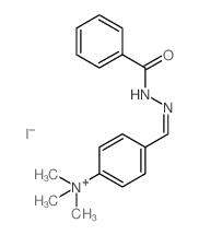 [4-[(E)-(benzoylhydrazinylidene)methyl]phenyl]-trimethyl-azanium picture