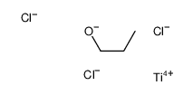 Trichloro(propan-2-olato)titanium Structure