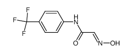 N-(4-trifluoromethylphenyl)-2-oxyiminoacetamide Structure