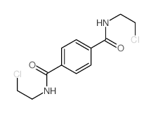 1,4-Benzenedicarboxamide,N1,N4-bis(2-chloroethyl)- structure