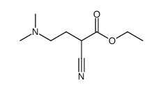 2-cyano-4-dimethylamino-butyric acid ethyl ester Structure