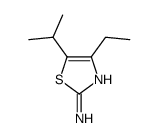 4-Ethyl-5-isopropyl-1,3-thiazol-2-amine结构式