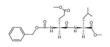 Bz-Glu-γ-OMe-Leu-OMe结构式