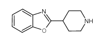 2-piperidin-4-yl-benzooxazole structure