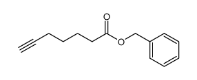 benzyl hept-6-ynoate结构式