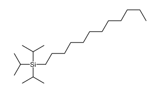 dodecyl-tri(propan-2-yl)silane结构式