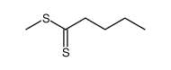 pentanedithioate de S-methyle结构式