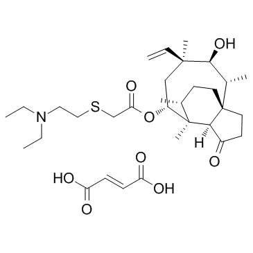 Tiamulin Fumarate structure