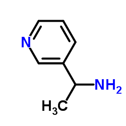 1-(3-吡啶)乙胺结构式