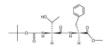 Boc-Thr-Phe-OMe结构式