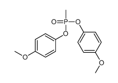 1-methoxy-4-[(4-methoxyphenoxy)-methylphosphoryl]oxybenzene Structure