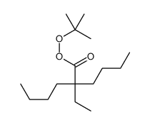 tert-butyl 2-butyl-2-ethylhexaneperoxoate Structure