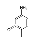 3-Pyridinamine,6-methyl-,1-oxide(9CI) structure