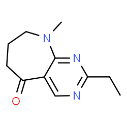 5H-Pyrimido[4,5-b]azepin-5-one,2-ethyl-6,7,8,9-tetrahydro-9-methyl-(9CI) picture