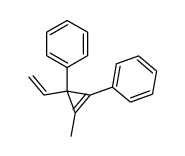 1-Methyl-2,3-diphenyl-3-vinylcyclopropen结构式