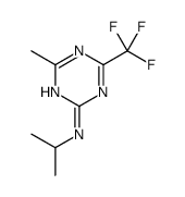 4-methyl-N-propan-2-yl-6-(trifluoromethyl)-1,3,5-triazin-2-amine Structure