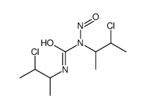 1,3-bis(3-chlorobutan-2-yl)-1-nitrosourea结构式