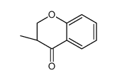 (3R)-3-methyl-2,3-dihydrochromen-4-one结构式