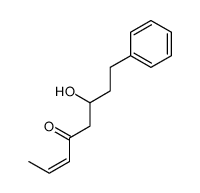 6-hydroxy-8-phenyloct-2-en-4-one Structure