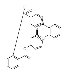 6h,12h,18h,24h-tetrabenzo[b,f,j,n][1,5,9,13]tetraoxacyclohexadecine-6,12,18,24-tetrone结构式