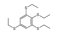 1,2,3,5-tetrakis(ethylsulfanyl)benzene结构式