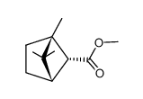 1,6,6-trimethylbicyclo[2.2.1]hexane-endo-5-carboxylic acid methyl ester Structure