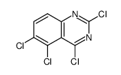 2,4,5,6-tetrachloroquinazoline结构式