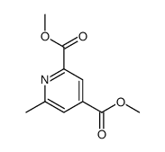 dimethyl 6-methylpyridine-2,4-dicarboxylate Structure